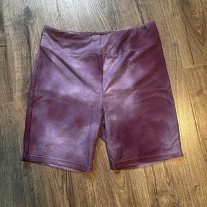 LuLaRoe Women's Deep Purple Bike Shorts